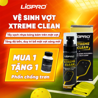 Xịt vệ sinh mặt vợt Pickleball Xtreme Clean 100ml Công Nghệ Sinh Học, Loại Bỏ Nhựa Bóng Cứng Đầu Khử mùi hôi vợt