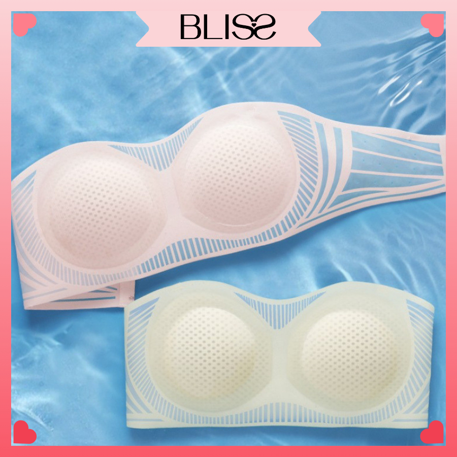250455 -- Áo Lót Nữ Áo Bra Nữ Áo Không Dây Nâng Vòng 1 Không Gọng Có Mút Đệm Gom Quả Chống Xệ Mã ANM