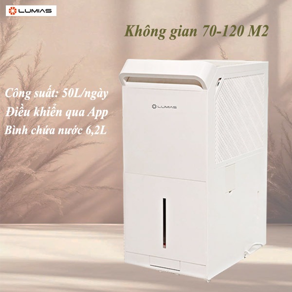 Máy hút ẩm 50L,120m2_Lumias LMD-50L