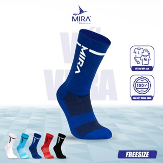  Vớ Chống Trượt Đá Banh MIRA Chính Hãng Tất Bóng Đá Ngăn Hôi Chân Bám Sân Tuyệt Đối 