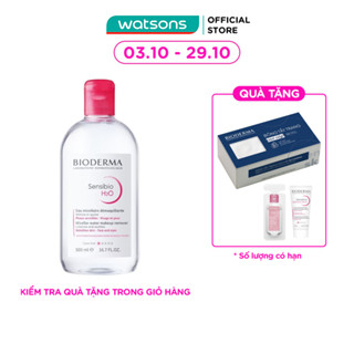 Nước Tẩy Trang Dành Cho Da Nhạy Cảm Bioderma Sensibio H20 500ml