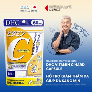 [Shopee Live] Viên uống DHC Vitamin C hỗ trợ sáng da (60 ngày) - Thực phẩm bảo vệ sức khoẻ DHC VITAMIN C HARD CAPSULE