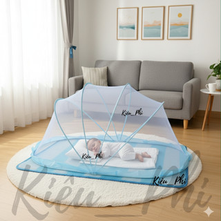 Mùng ngủ chống muỗi gấp gọn tiện lợi - màn trẻ em gấp gọn tiện lợi Kiều Phi đủ màu
