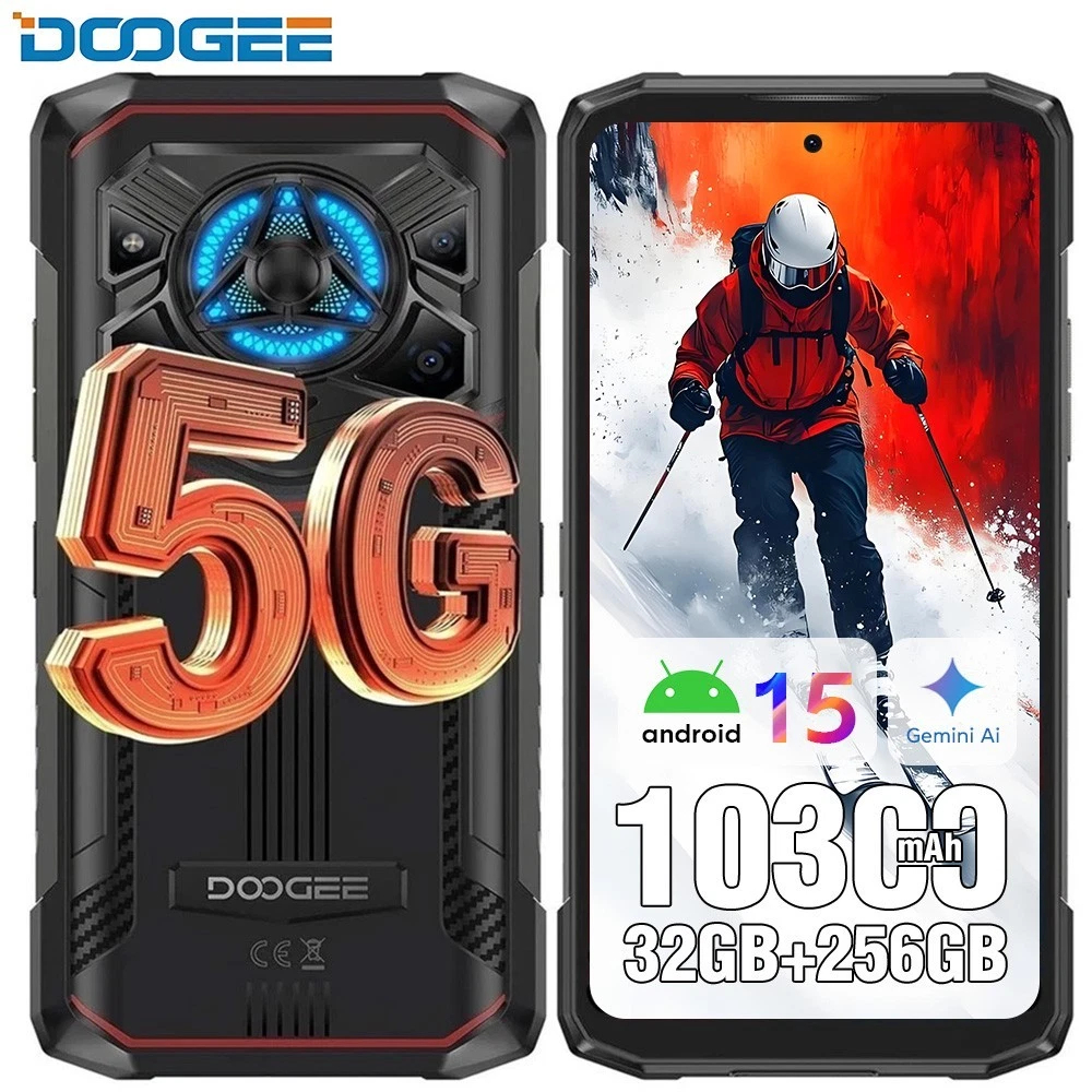 Doogee Blade20 Play | Loa 125dB, 5G, 256GB, 10300mAh, 6.6" HD+, Android 15