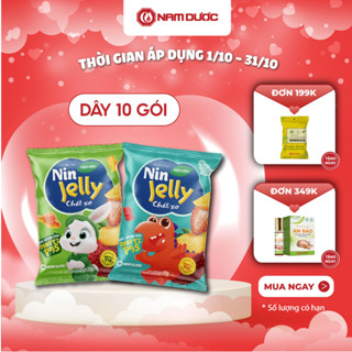 Thực phẩm bổ sung KẸO DẺO NIN JELLY CHẤT XƠ Dây 10 gói x 20g bổ sung Chất xơ hòa tan Orafti P95
