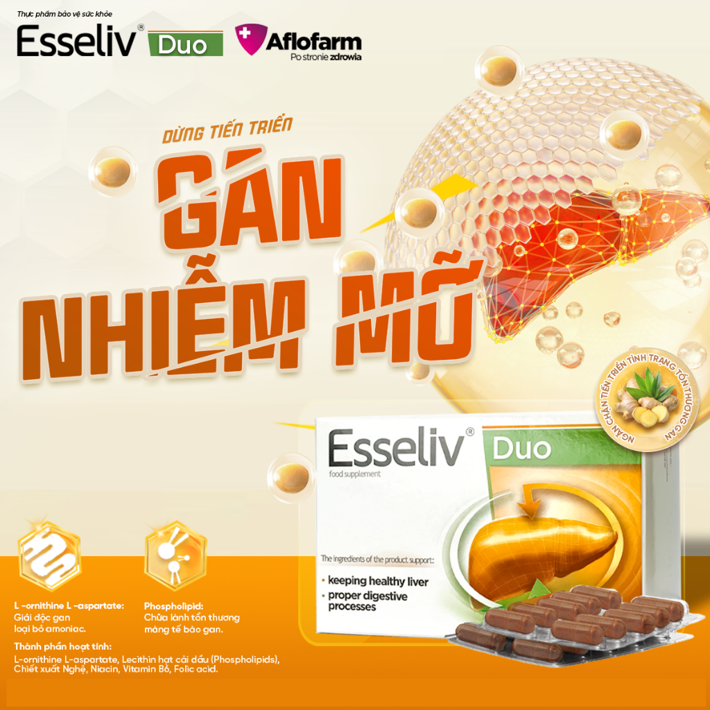 Bổ Gan L-Ornithine L- Aspartate, Giảm Gan Nhiễm Mỡ, Xơ Gan Hoặc Viêm Gan Mạn Tính. Hàng Nhập Balan