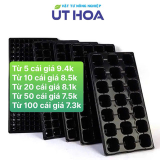   Siêu bền chắc  5 Khay Ươm Hạt 200 lỗ vỉ ươm hạt tiện lợi ươm hạt giống siêu tiện lợi 
