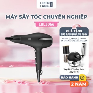 [Bảo Hành 2 Năm] Máy Sấy Tóc Lebenlang LBL3066 Công Suất 2400W Có Sấy Mát Và Ion
