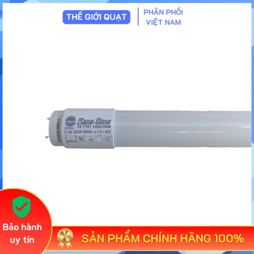 [HỎA TỐC] Bóng đèn led tuýp Rạng Đông T8 1.2M 20W thủy tinh ánh sáng trắng - Hàng chính hãng