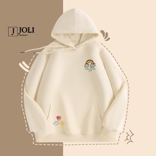 Áo Hoodie Mini Dog Nam Nữ By JOLI Unisex Chất Nỉ Lót Bông Mũ 2 Lớp Form Rộng J Joli Trendy