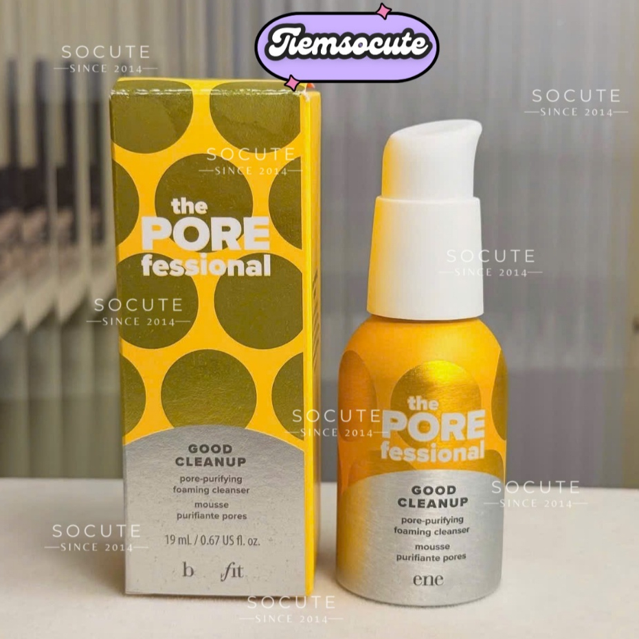 Sữa Rửa Mặt BEENE The PORE fessional Good Cleanup Foam Cleanser 19ml