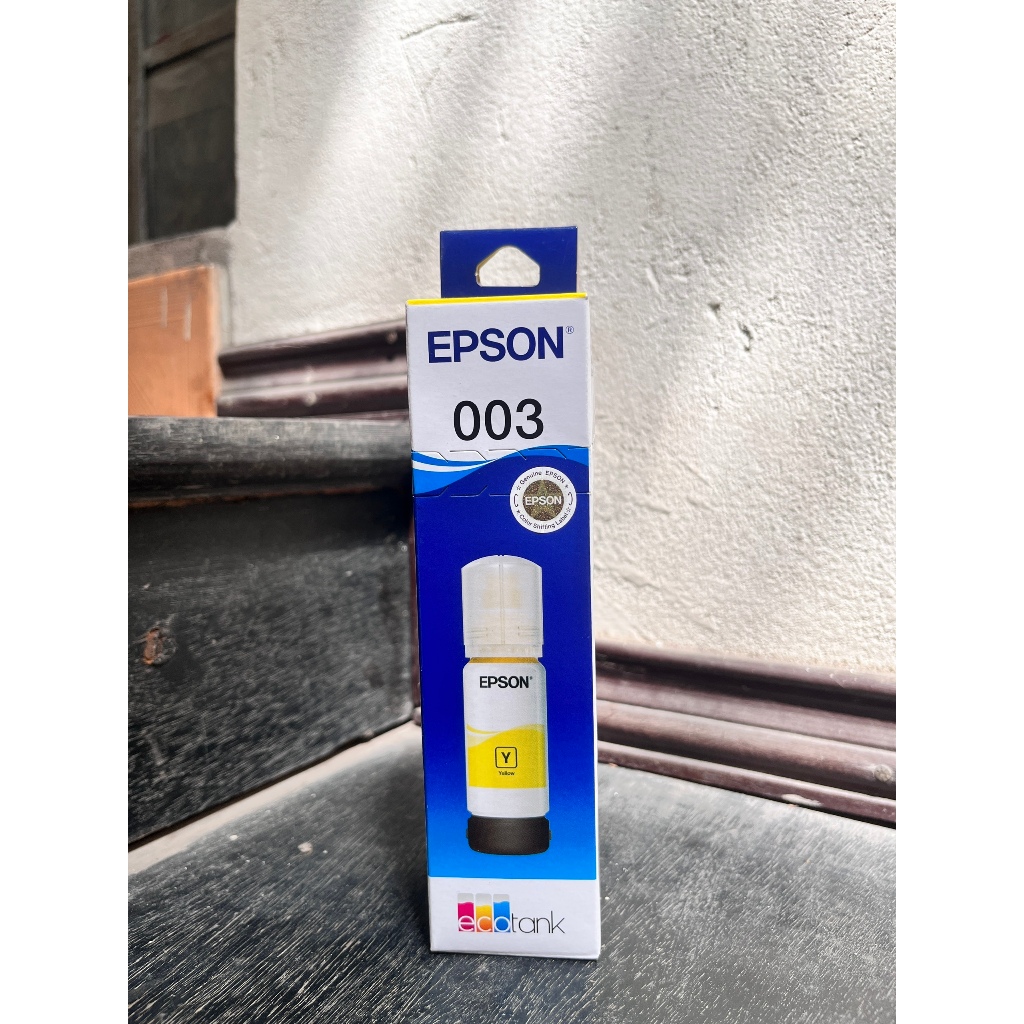 Mực in Chính Hãng Epson 003 ( Y ) Vàng – Cho Máy L1110/L3110/L3150/L5190/L1216/l1210/L3216/L3210/L32