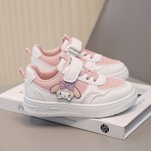  Giày Thể Thao Trẻ Em Bé Gái Da PU Hồng Tím – Hình Koromi Melody Đáng Yêu Size 27–38 MSP 107 