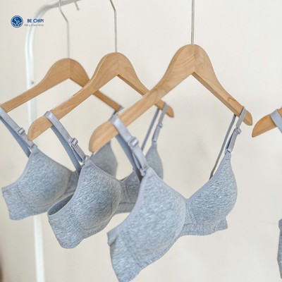 Áo Cotton Nữ Không Gọng Đệm Mỏng Mềm Mại Thấm Hút  Al7895 Nội Y Bechipi