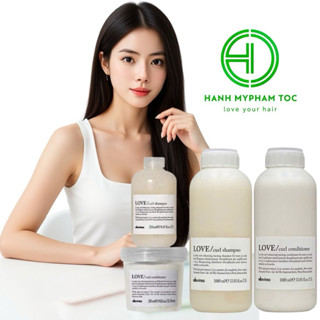  DẦU GỘI XẢ DAVINES LOVE CURL CHO TÓC UỐN XOĂN 250ML-1000ML 