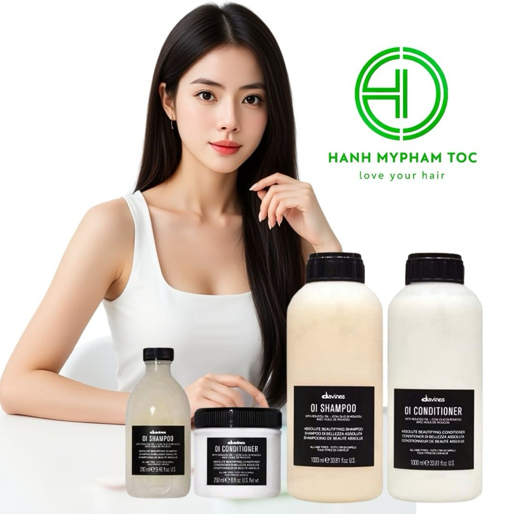 DẦU GỘI DAVINES OI ABSOLUTE SUÔN MƯỢT 280ml - 1000ml