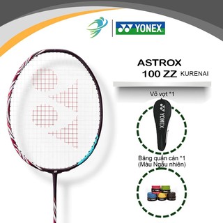  Vợt cầu lông Yonex ASTROX 100ZZ khung Carbon trợ lực căng sẵn 9-11kg tặng kèm quấn cán túi đựng và 