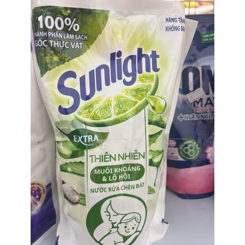 Nước rửa chén sunlight lô hội 526ml