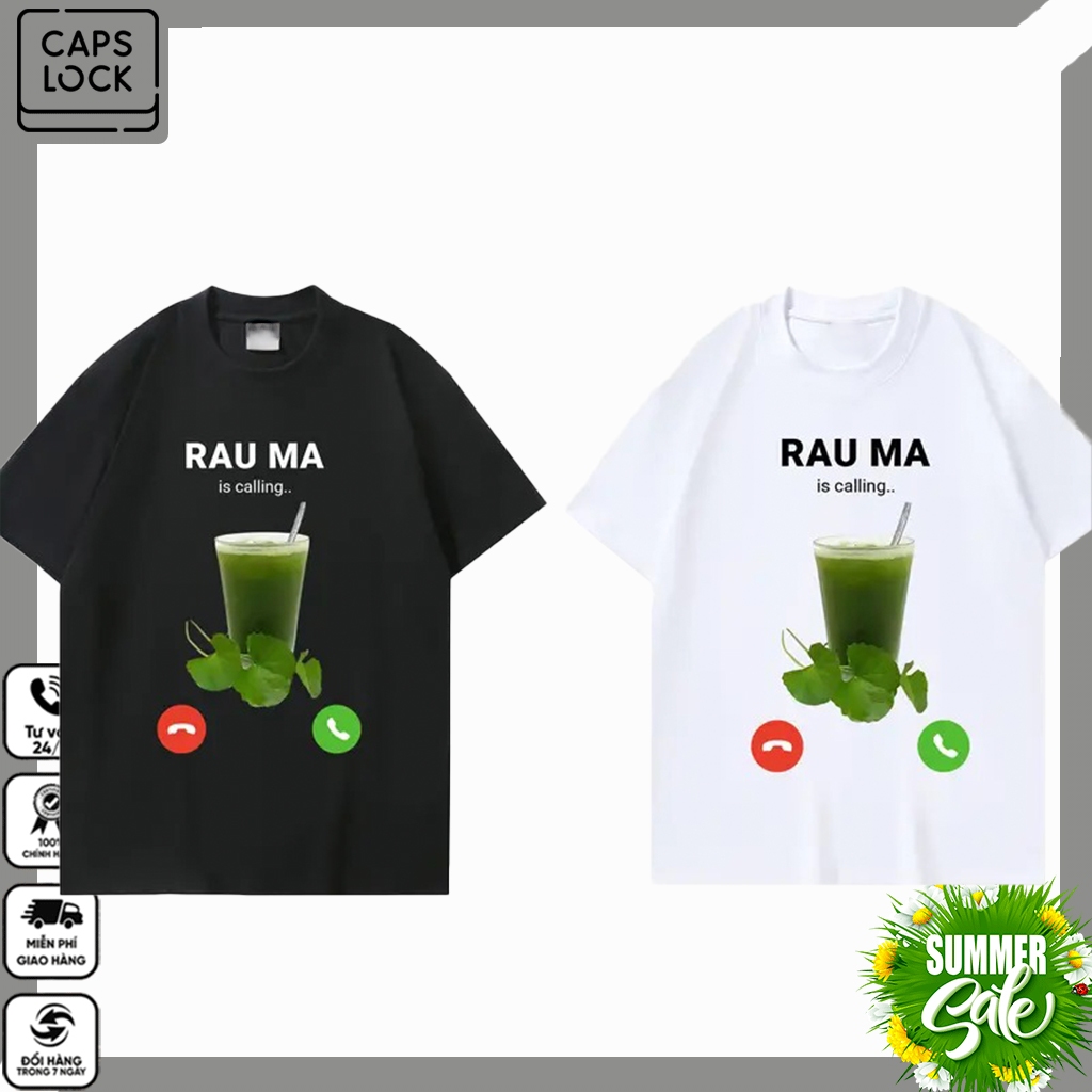 Áo thun in hình Rau Ma is calling - Áo bóng đá Ronaldo All Team The Goat Local Brand Tee