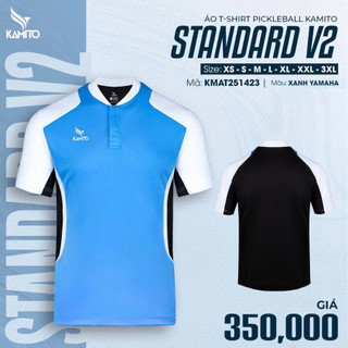  Áo T-shirt Pickleball Kamito Standard V2 Áo Thể Thao Thoáng Khí Chống Nhăn Nhanh Khô 