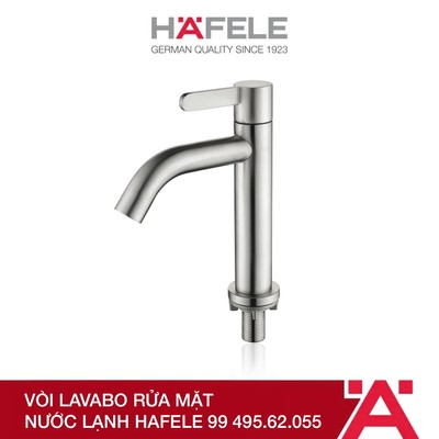 Vòi Rửa Mặt Hafele Nước Lạnh Inox 304 – Không Rỉ Sét – Bền Lâu – BH 2 Năm