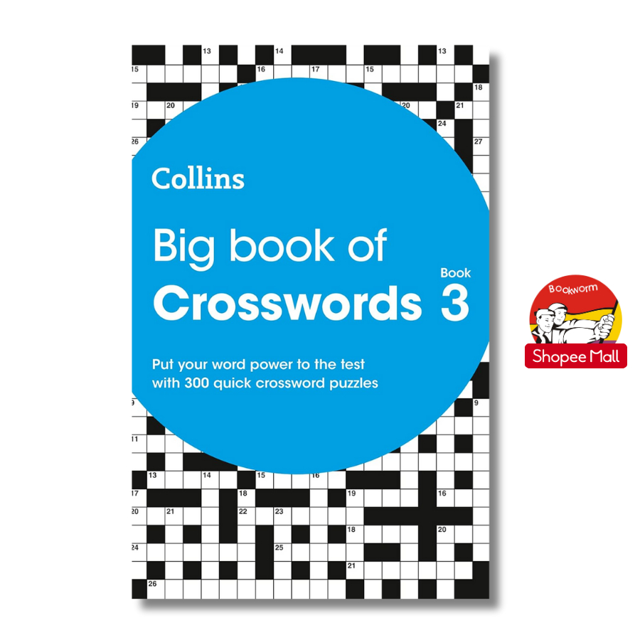 Sách - Big Book of Crosswords book 3: 300 puzzles (Collins Crosswords) by Collins