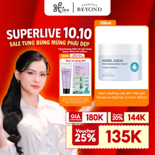 [VHL x Beyond]Kem dưỡng cấp ẩm 100 giờ Beyond 150ml GWP 1 Dầu gội 100ml & 1 Mặt nạ 25ml & 5 sachet 1,5ml-3ml