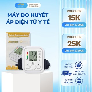 Máy Đo Huyết Áp Điện Tử Bắp Tay Tự Động, Theo Dõi Huyết Áp & Tim Mạch Tại Nhà