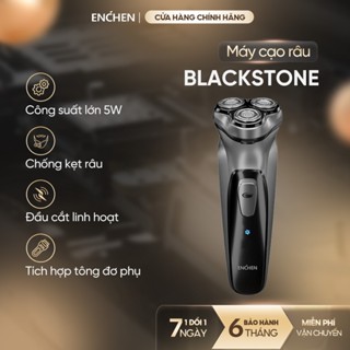 Máy cạo râu Enchen Blackstone, Blackstone 3 có tông đơ phụ, đầu dao 3D chống nước - BH 6 tháng