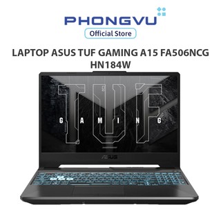  Laptop Asus TUF Gaming A15 FA506NCG-HN184W  Ryzen 7 7445HS  RTX 3050 4GB 16GB  512GB  Windows 11  -  Bảo hành 24 tháng 
