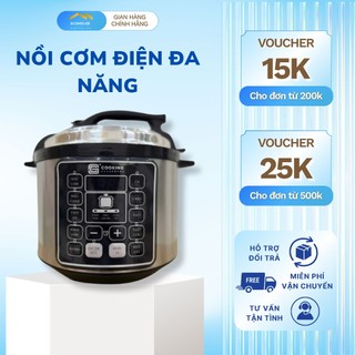  Nồi Cơm Điện Đa Năng 6L Cao Cấp 3 Lớp Chống Dính Bảng Điều Khiển Thông Minh 