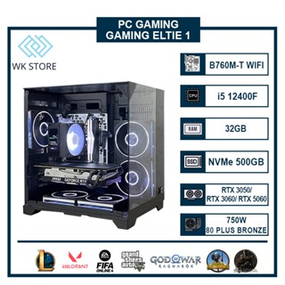  Thùng PC Gaming Elite 1 | I5 12400F Ram 32GB VGA RTX 3050  3060  5060 Full New  BH 36T  
