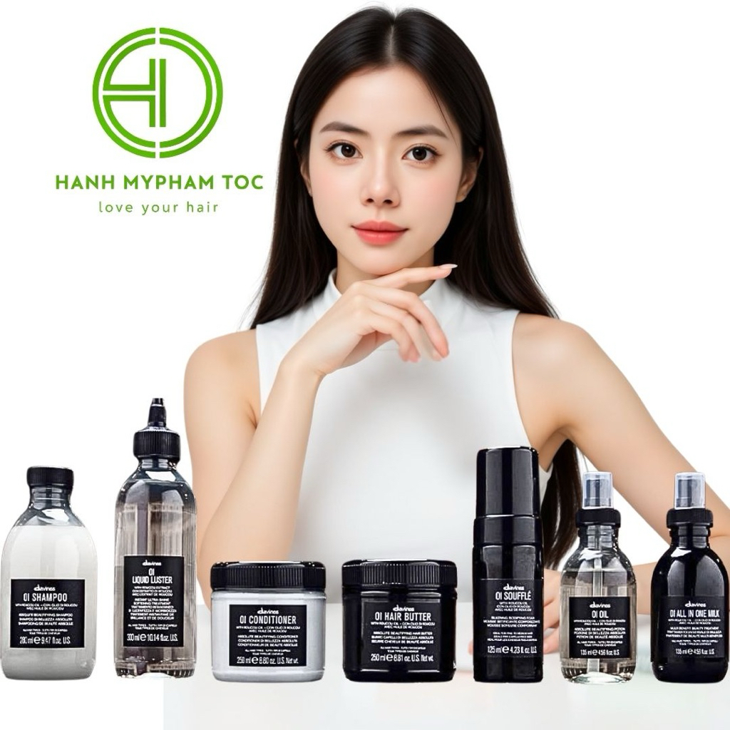 Dầu Gội xả, mặt nạ butter, sữa dưỡng, dầu dưỡng Davines dưỡng ẩm absolute OI 50ml/ 135ml/ 250ml/ 1000ml