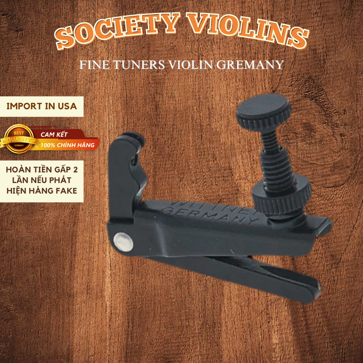(Chính hãng) Phụ kiện tăng đơ lên dây violin (Fine Tuners Violin) Germany