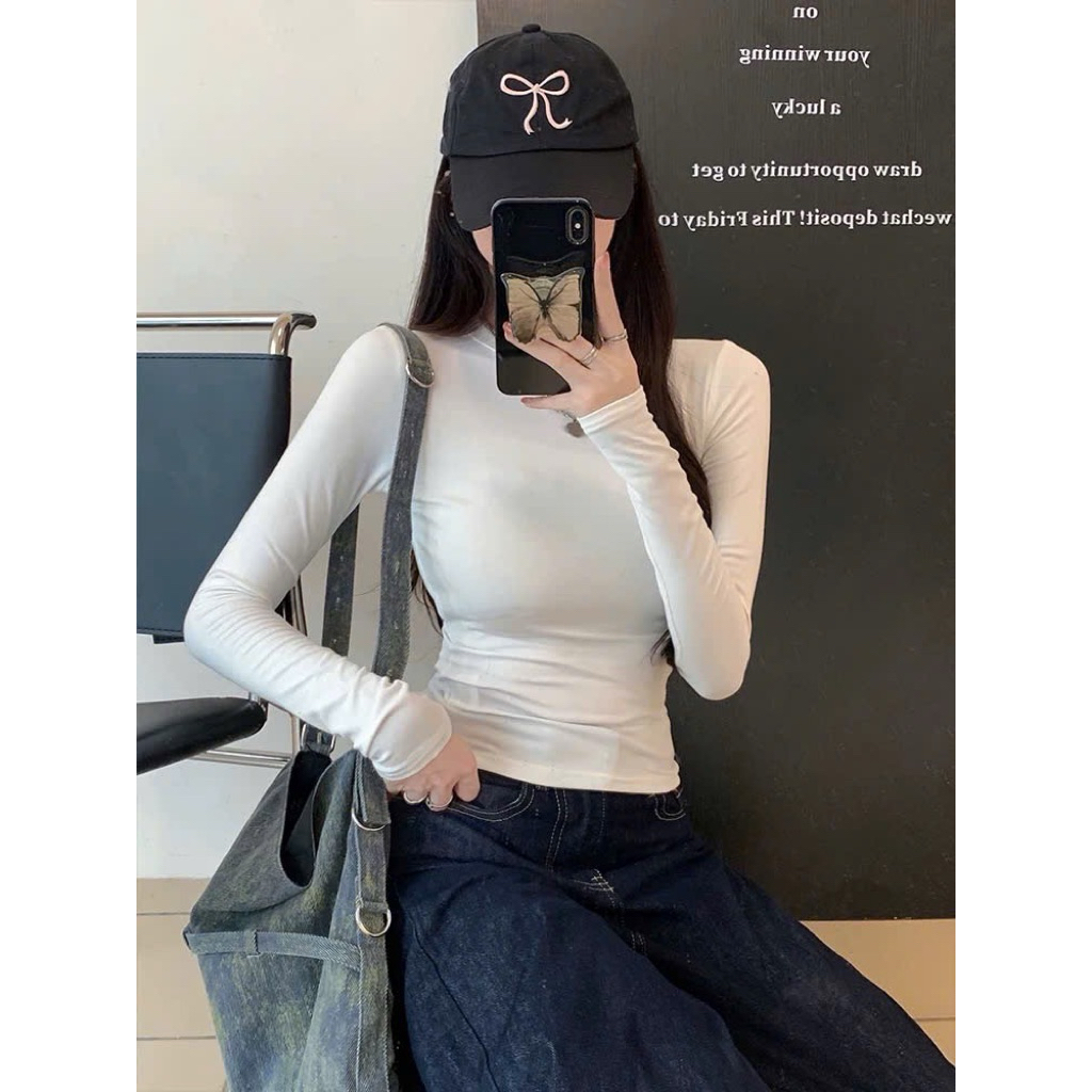 Áo Thun Dài Tay Siêu Co Giãn Mềm Mịn Chất Cotton Lông Mịn Dày Dặn Justdun A8 - ENTYTY | BigBuy360 - bigbuy360.vn