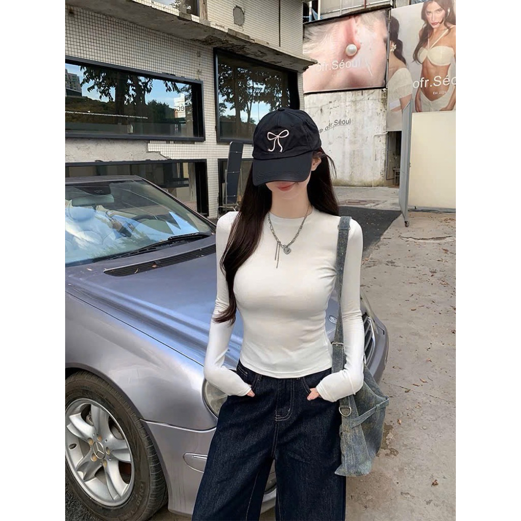 Áo Thun Dài Tay Siêu Co Giãn Mềm Mịn Chất Cotton Lông Mịn Dày Dặn Justdun A8 - ENTYTY | BigBuy360 - bigbuy360.vn