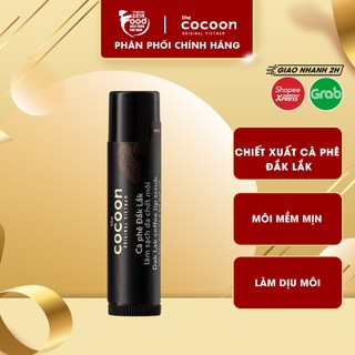 Tẩy tế bào chết môi Cocoon Chiết Xuất Cà Phê Đắk Lắk Dak Lak Coffee Lip Scrub 5g