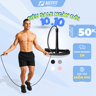Dây nhảy thể dục PVC tốc độ JUMP ROPES 6MM giảm cân đốt mỡ, cardio tập gym thể thao tại nhà