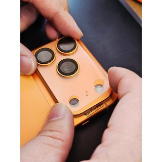 Cường lực bảo vệ cụm camera đế camera trong suốt nhám mờ chống xước camera Iphone 17 pro max 17pro 17air bộ hỗ trợ dán