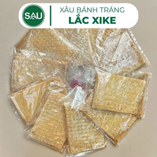 Xâu Lá Bánh Tráng Xike Lắc Muối Sặc - Bịch 12 Lá Bánh To, Nhiều Muối | SÂU BÁNH TRÁNG
