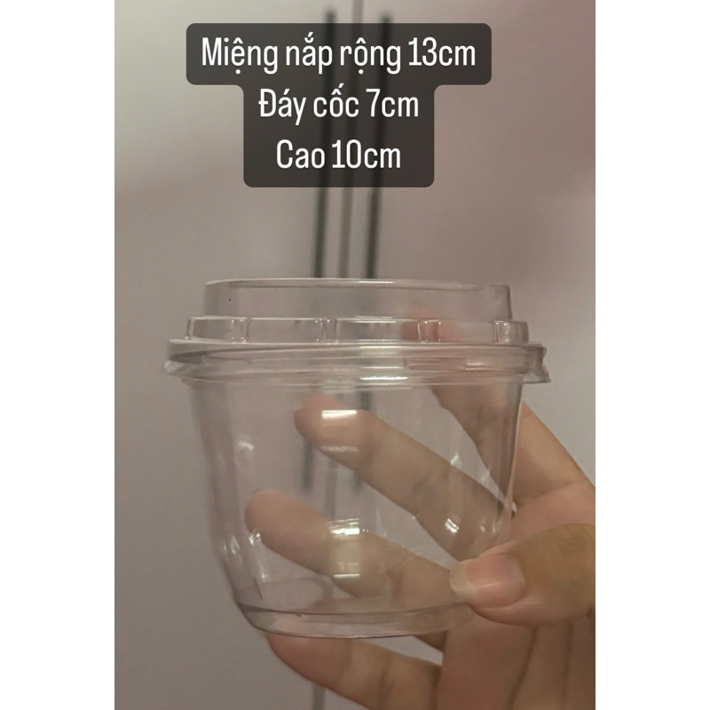set 10 hộp đựng bánh mousse (không bao gồm tem)