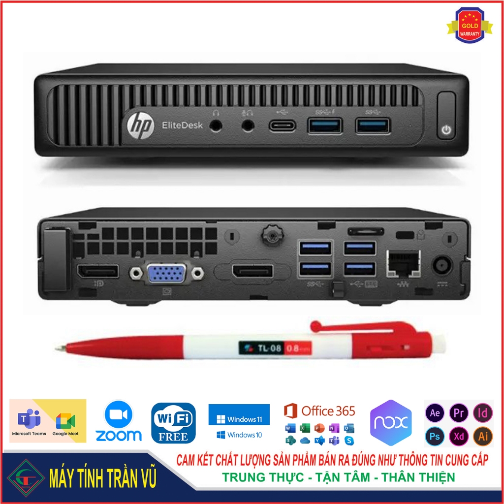 [GIẢM GIÁ] Máy tính Mini HP Tiny siêu nhỏ i3 i5 i7 tiết kiệm điện không gian sử dụng | BigBuy360 - bigbuy360.vn