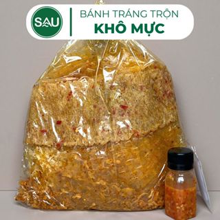  Bịch 400G Bánh Tráng Trộn Sẵn Khô Mực Hành Phi - Sốt Chấm Độc Nhất | SÂU BÁNH TRÁNG 