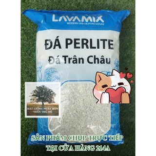 ĐÁ TRÂN CHÂU PERLITE TÚI 5DM3 - ĐÁ PERLITE LAVAMIX ( 3-6MM )