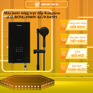 KGWD45P1 - Máy nước nóng trực tiếp Kangaroo (CÓ BƠM) 4500W KGWD45P1 - GIAO TOÀN QUỐC