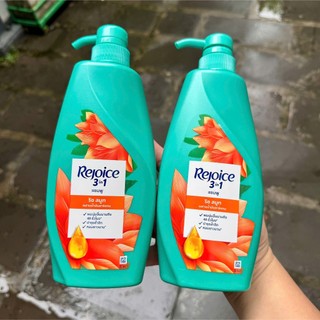 Combo 2 chai Dầu Gội, Xả Rejoice màu Cam siêu mượt Thái Lan Dưỡng Tóc Mềm Mượt 525ml/chai