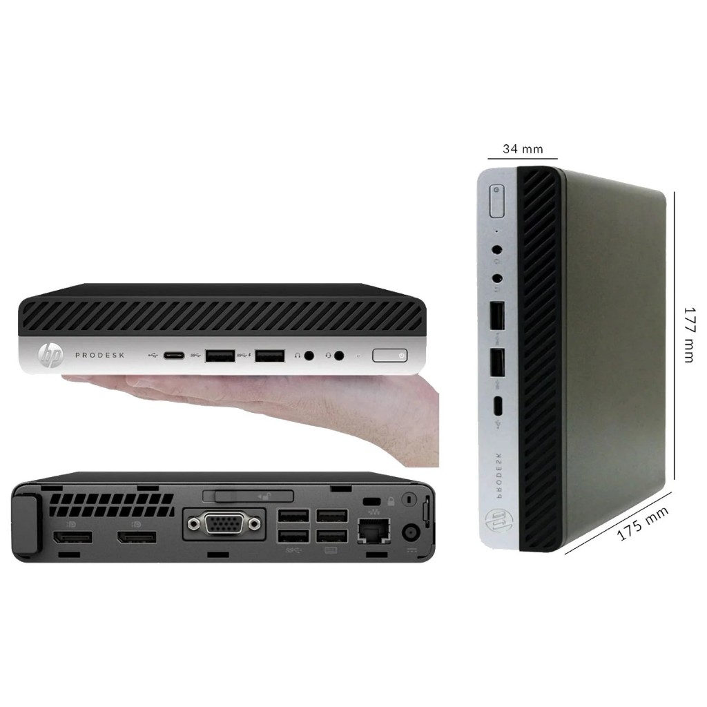 [GIẢM GIÁ] Máy tính Mini HP Tiny siêu nhỏ i3 i5 i7 tiết kiệm điện không gian sử dụng | BigBuy360 - bigbuy360.vn