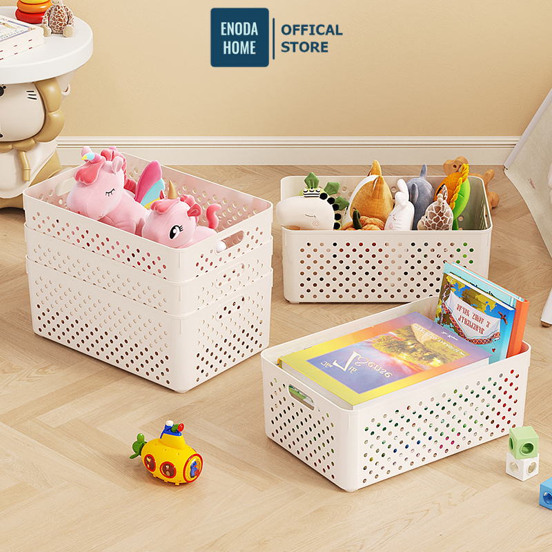 Khay Nhựa Đựng Đồ Đa Năng ENODA HOME, Rổ Nhựa, Khay Nhựa Chữ Nhật Q320 | BigBuy360 - bigbuy360.vn
