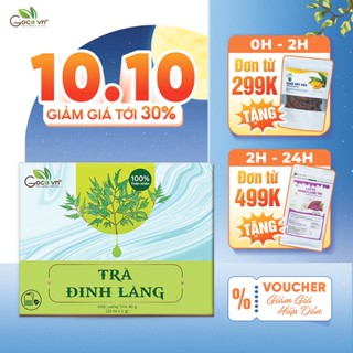 Trà đinh lăng túi lọc Goce - Tốt cho xương khớp, dễ ngủ