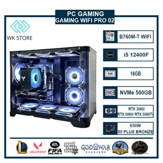  PC Gaming Wifi 2 I5 12400F Ram 16GB VGA RTX 3060  5060  5060 Ti Mới BH 36T 
